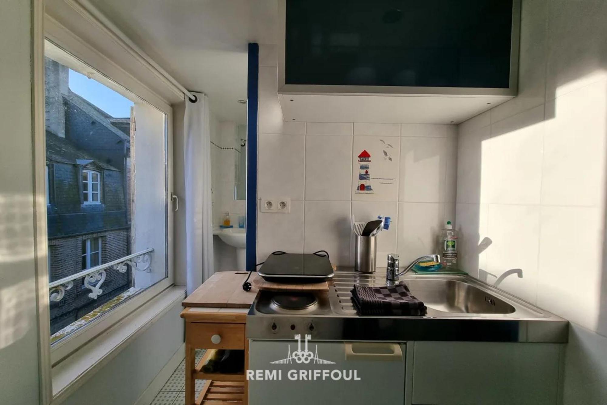 Appartement Racing The Wind Breathtaking Port View 2 Pers à Honfleur Extérieur photo