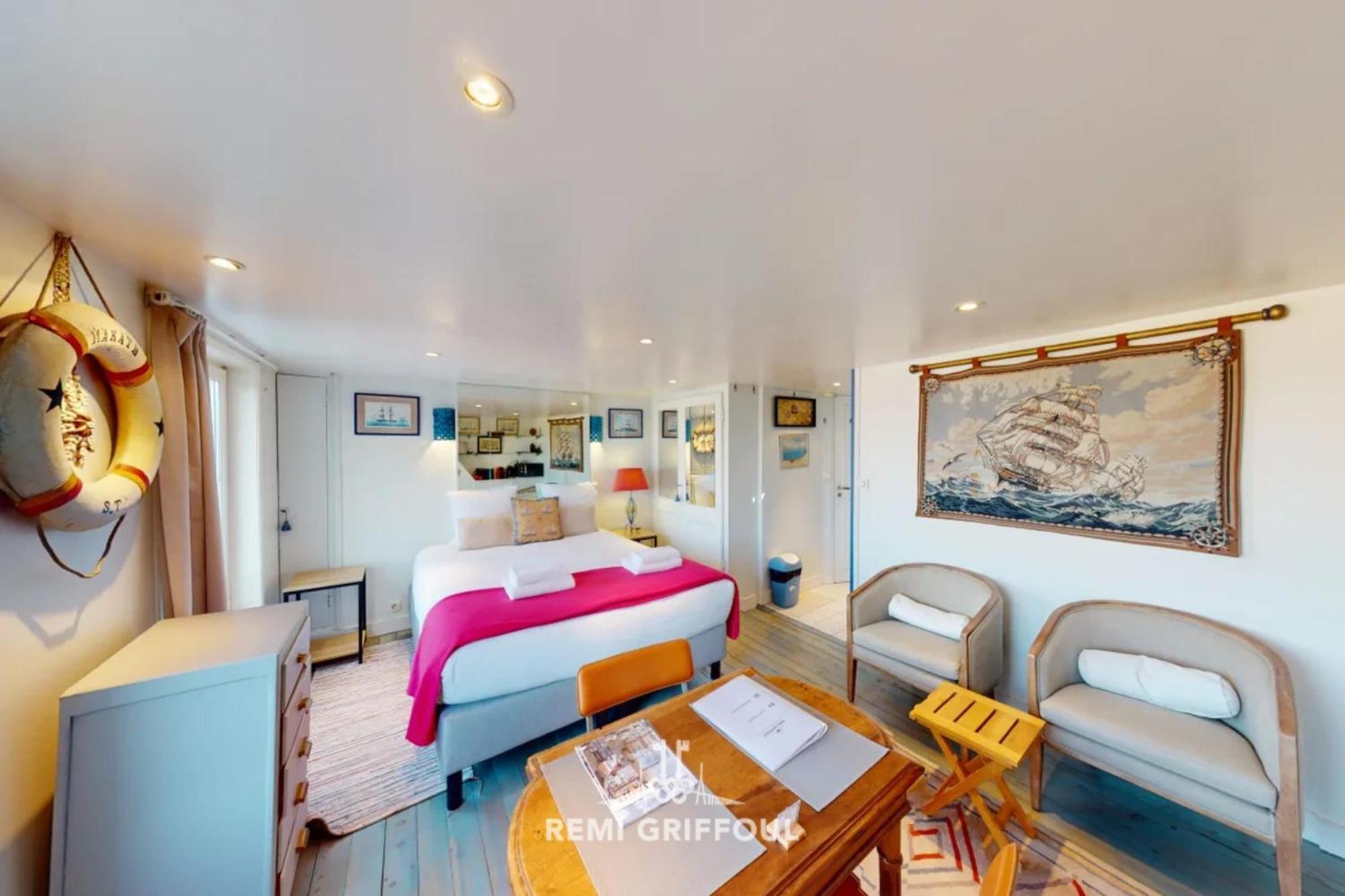 Appartement Racing The Wind Breathtaking Port View 2 Pers à Honfleur Extérieur photo